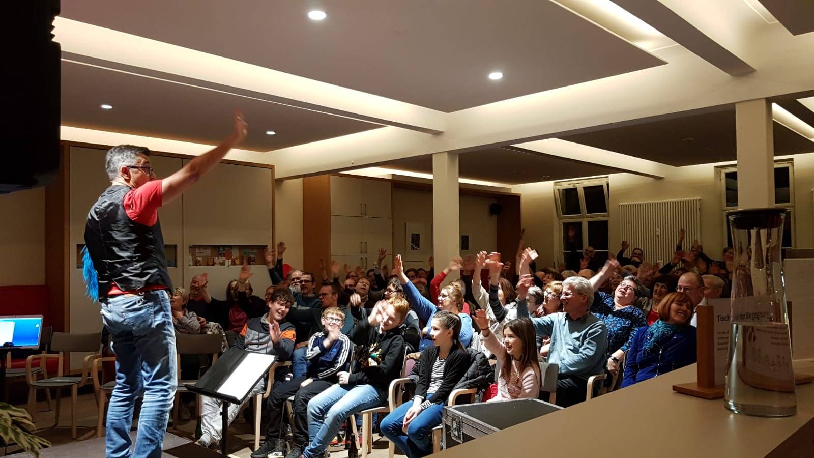 Menschen im "mittendrin"